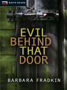 Imagen de portada para Evil Behind That Door